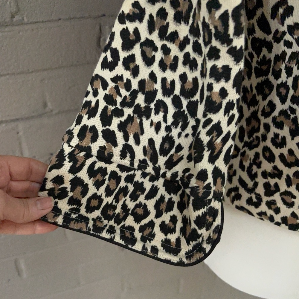Twenty One Leopard Crop Jacket S - Picture 9 of 13